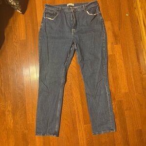 Abercrombie & Fitch High Rise Blue Jeans